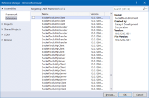 Visual Studio Reference Manager
